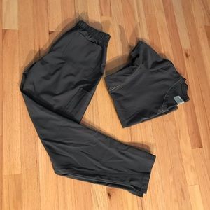 *SOLD* Gray sketchers scrub set